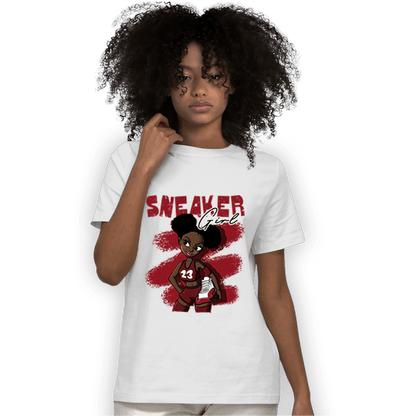Cherry 12s T Shirt Match Black Sneaker Girl - NastyJamz