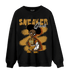 Wheat 13s Sweatshirt Match Black Sneaker Girl - NastyJamz