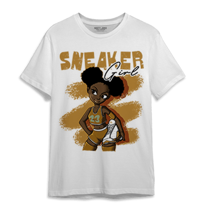 Wheat 13s T Shirt Match Black Sneaker Girl - NastyJamz
