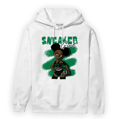 Celtic Lucky Green 1s Hoodie Match Black Sneaker Girl - NastyJamz