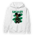 Celtic Lucky Green 1s Hoodie Match Black Sneaker Girl - NastyJamz