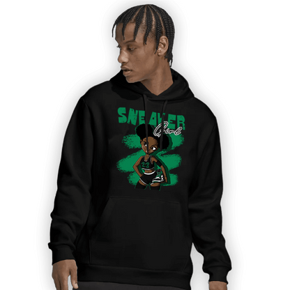 Celtic Lucky Green 1s Hoodie Match Black Sneaker Girl - NastyJamz