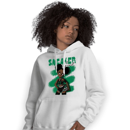 Celtic Lucky Green 1s Hoodie Match Black Sneaker Girl - NastyJamz