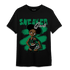 Celtic Lucky Green 1s T Shirt Match Black Sneaker Girl - NastyJamz