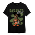 High OG Celadon 1s T Shirt Match Black Sneaker Girl - NastyJamz