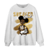 High OG Metallic Gold 1s Sweatshirt Match Black Sneaker Girl - NastyJamz