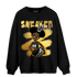 Mid SE Black Gold 1s Sweatshirt Match Black Sneaker Girl - NastyJamz