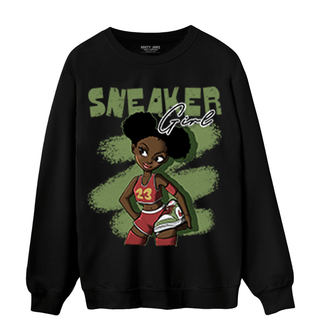 OG Low Year Of The Dragon 1s Sweatshirt Match Black Sneaker Girl - NastyJamz