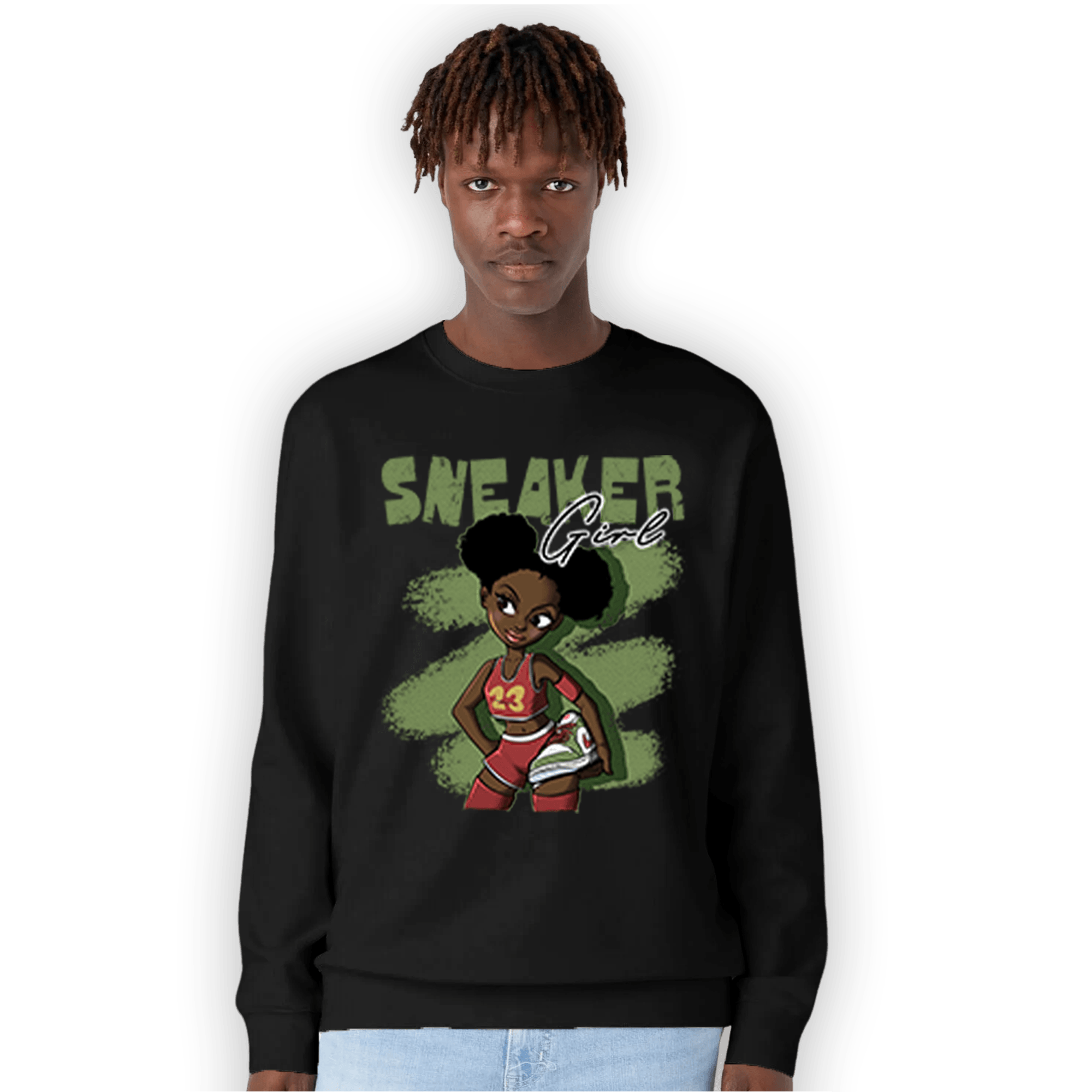 OG Low Year Of The Dragon 1s Sweatshirt Match Black Sneaker Girl - NastyJamz