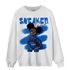 Royal Reimagined 1s Sweatshirt Match Black Sneaker Girl - NastyJamz