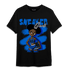 Royal Reimagined 1s T Shirt Match Black Sneaker Girl - NastyJamz