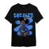 University Blue Toe 1s T Shirt Match Black Sneaker Girl - NastyJamz