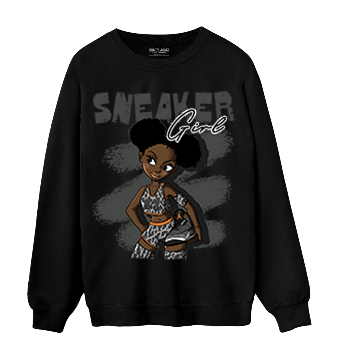 Fear Pack 3s Sweatshirt Match Black Sneaker Girl - NastyJamz