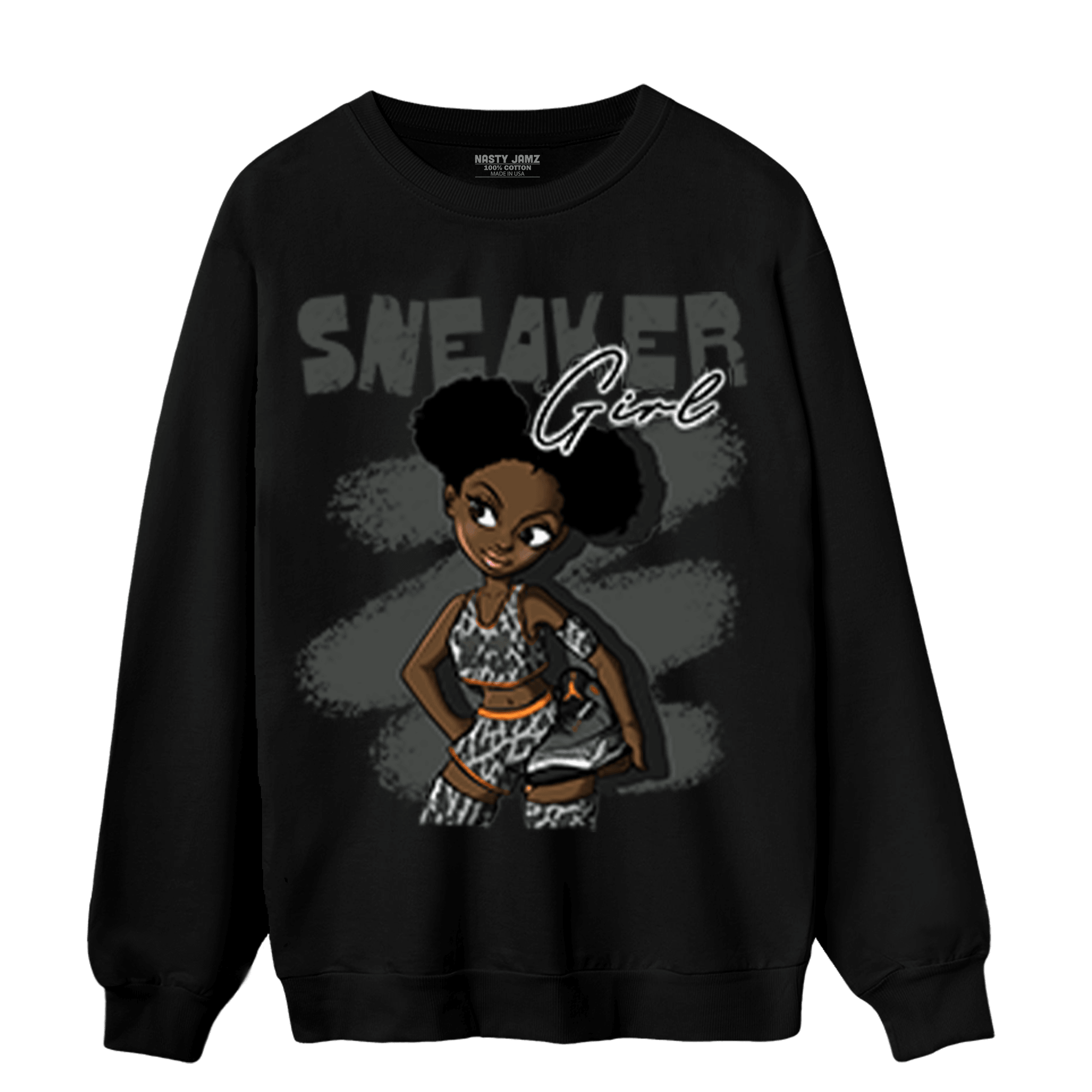 Fear Pack 3s Sweatshirt Match Black Sneaker Girl - NastyJamz