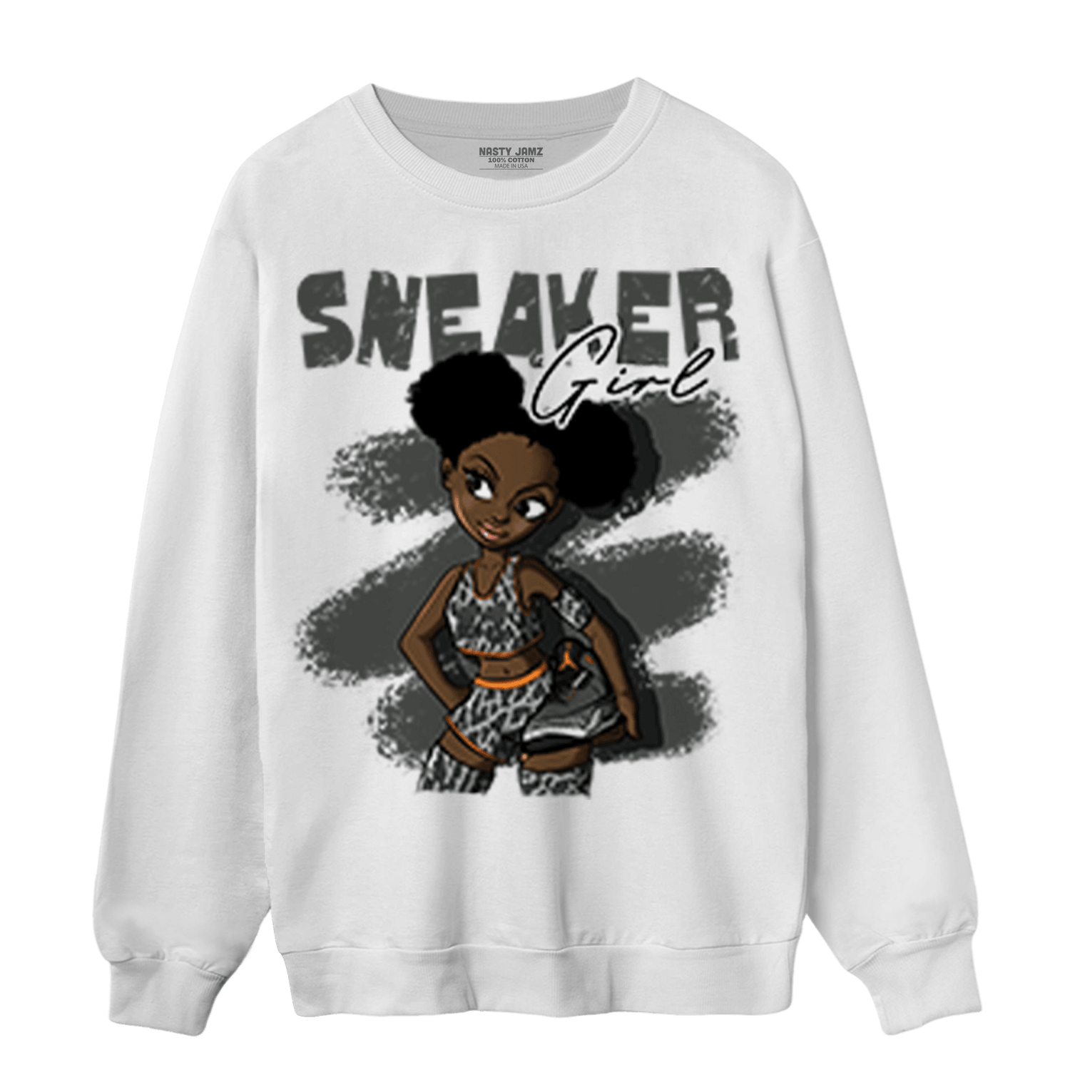 Fear Pack 3s Sweatshirt Match Black Sneaker Girl - NastyJamz