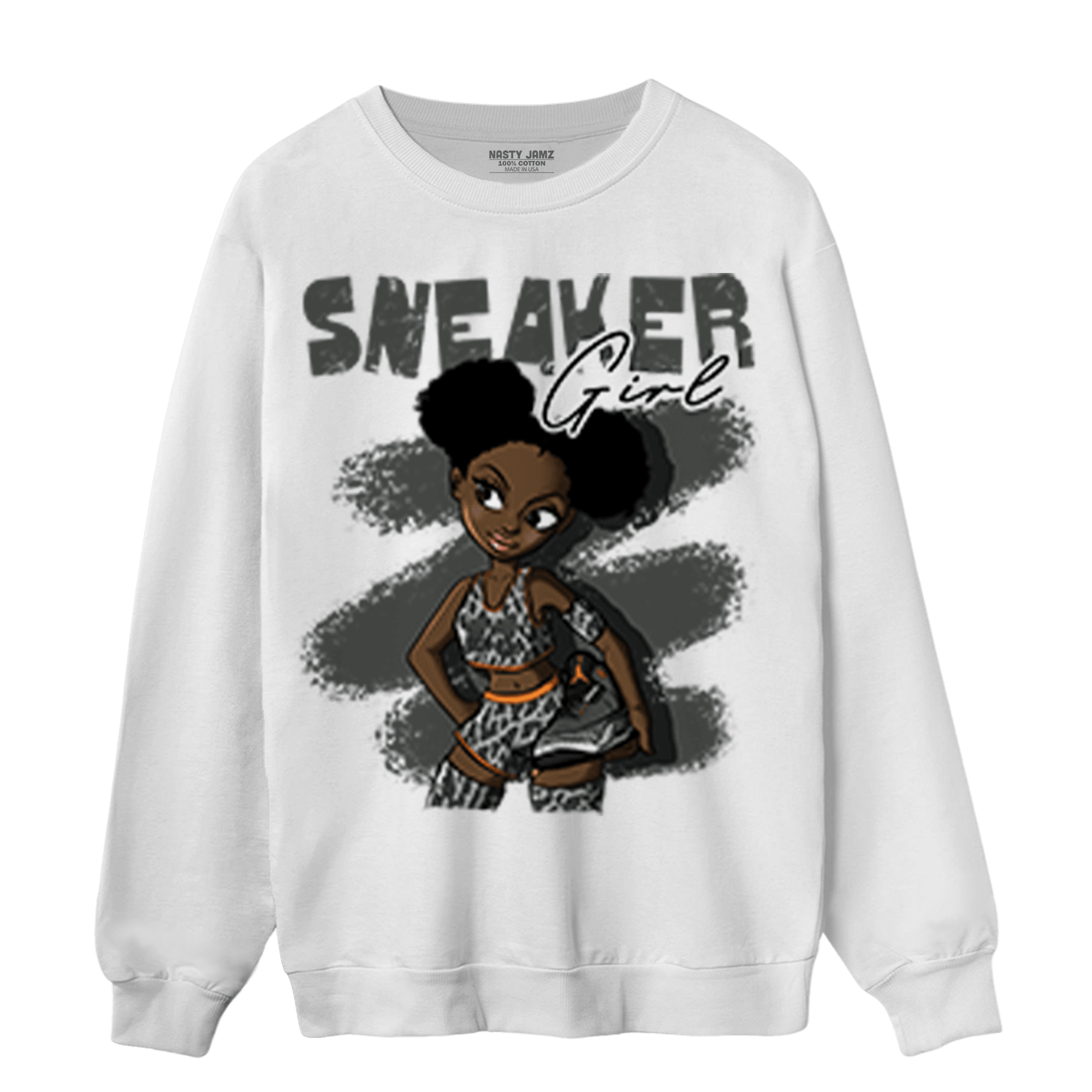 Fear Pack 3s Sweatshirt Match Black Sneaker Girl - NastyJamz
