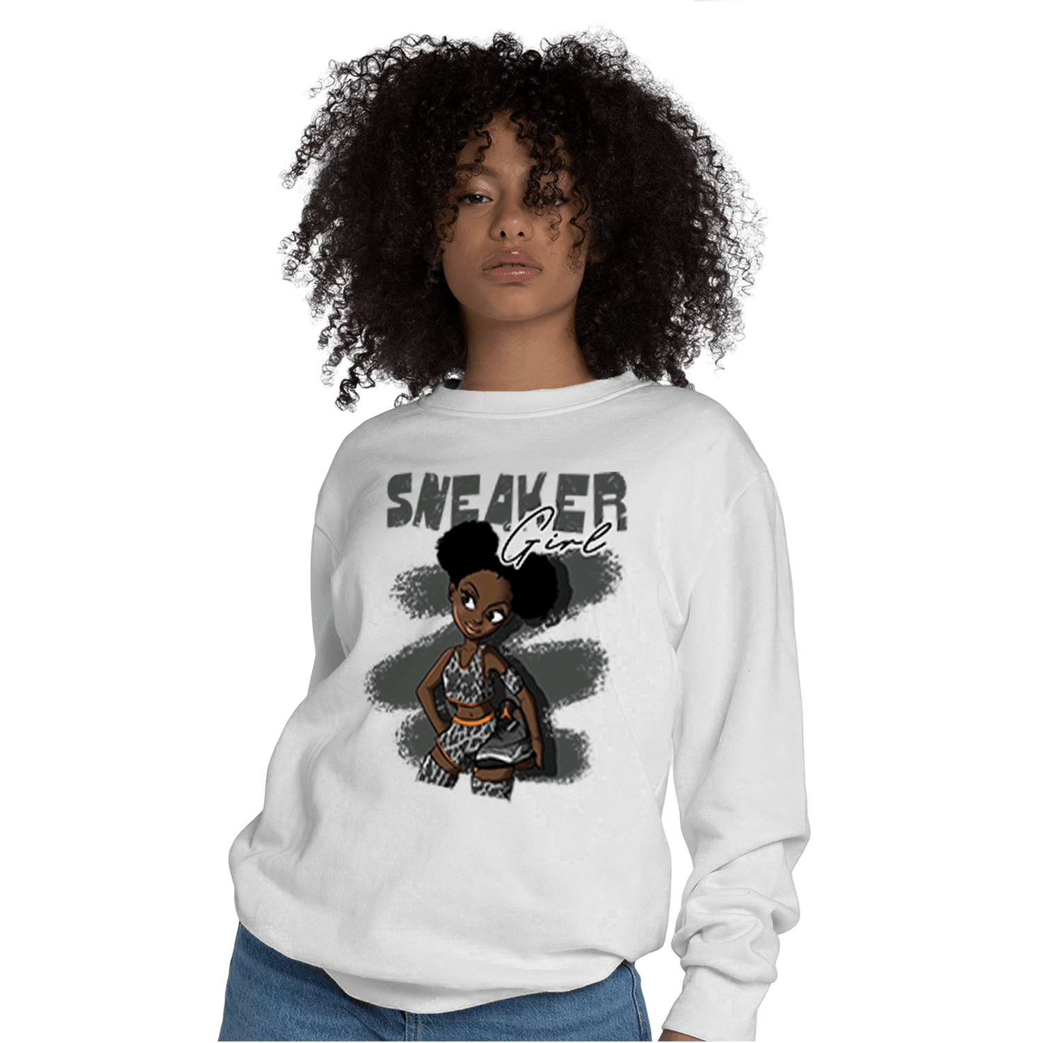 Fear Pack 3s Sweatshirt Match Black Sneaker Girl - NastyJamz