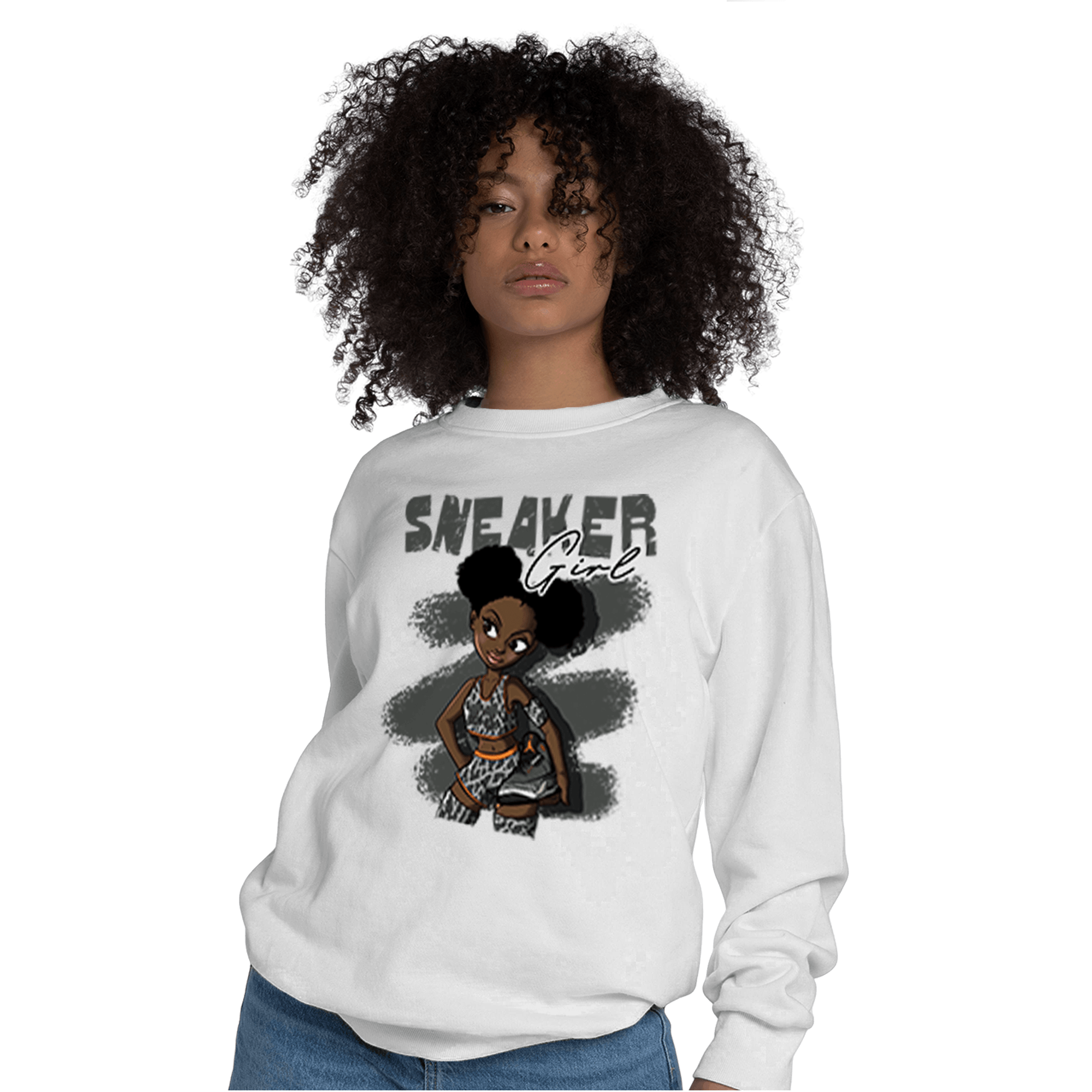 Fear Pack 3s Sweatshirt Match Black Sneaker Girl - NastyJamz