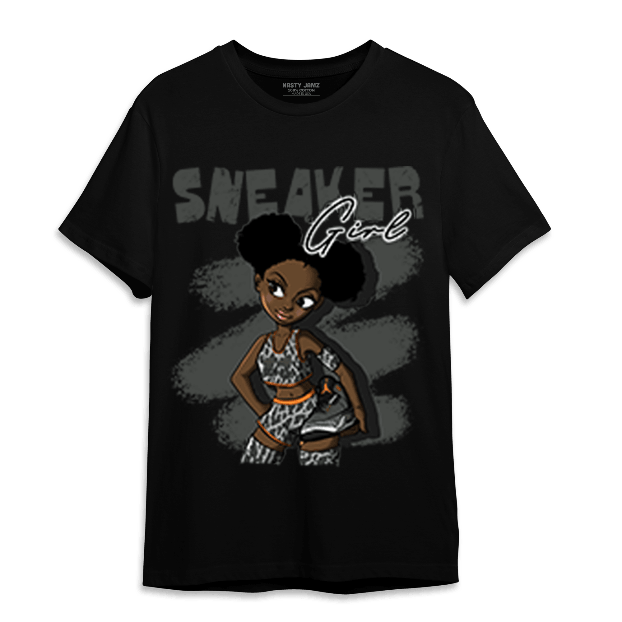 Fear Pack 3s T Shirt Match Black Sneaker Girl - NastyJamz
