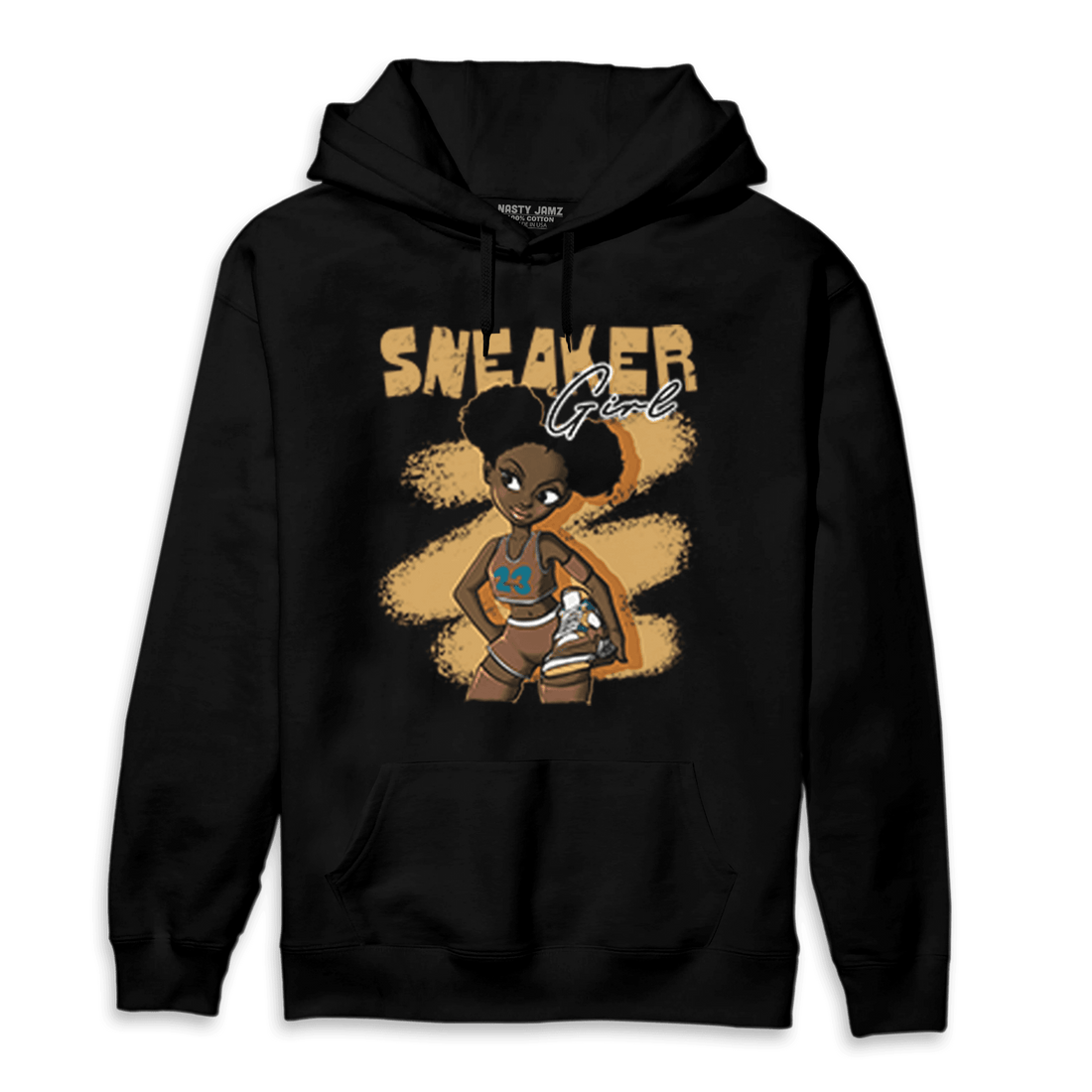Cacao Wow 4s Hoodie Match Black Sneaker Girl - NastyJamz
