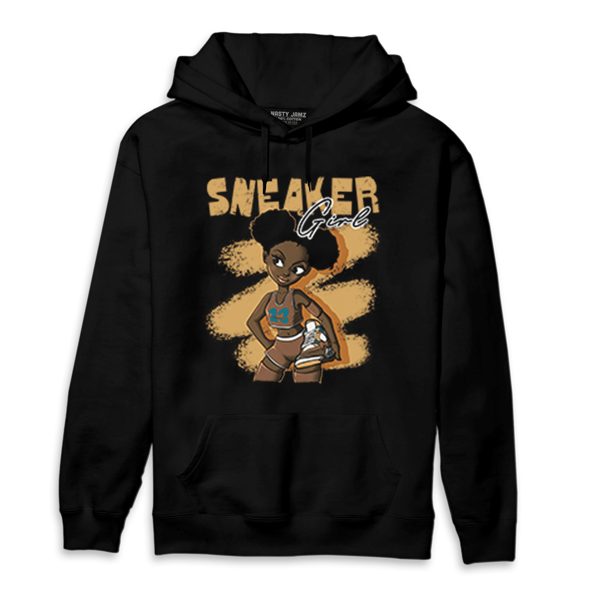 Cacao Wow 4s Hoodie Match Black Sneaker Girl - NastyJamz