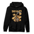 Cacao Wow 4s Hoodie Match Black Sneaker Girl - NastyJamz