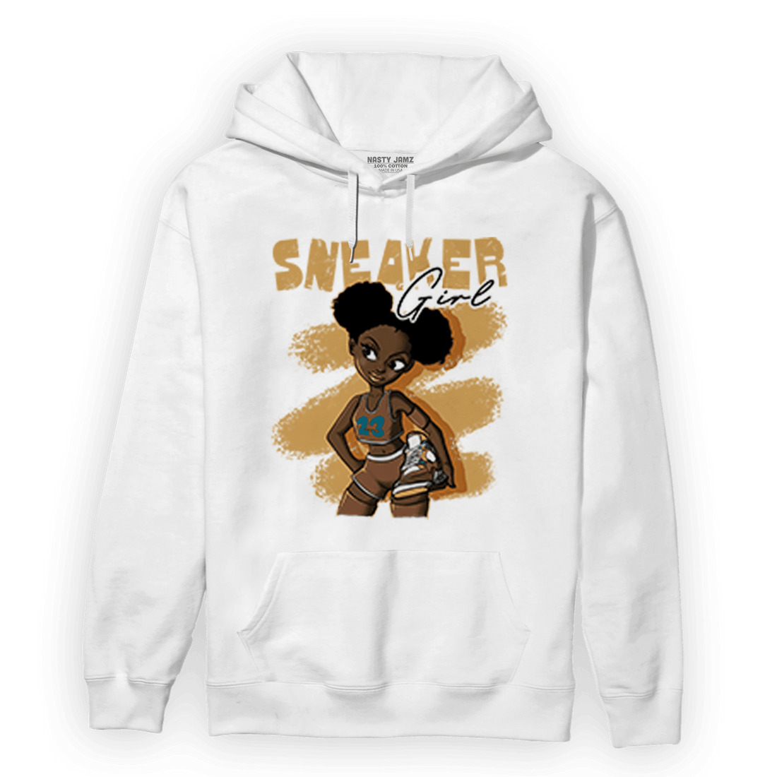 Cacao Wow 4s Hoodie Match Black Sneaker Girl - NastyJamz