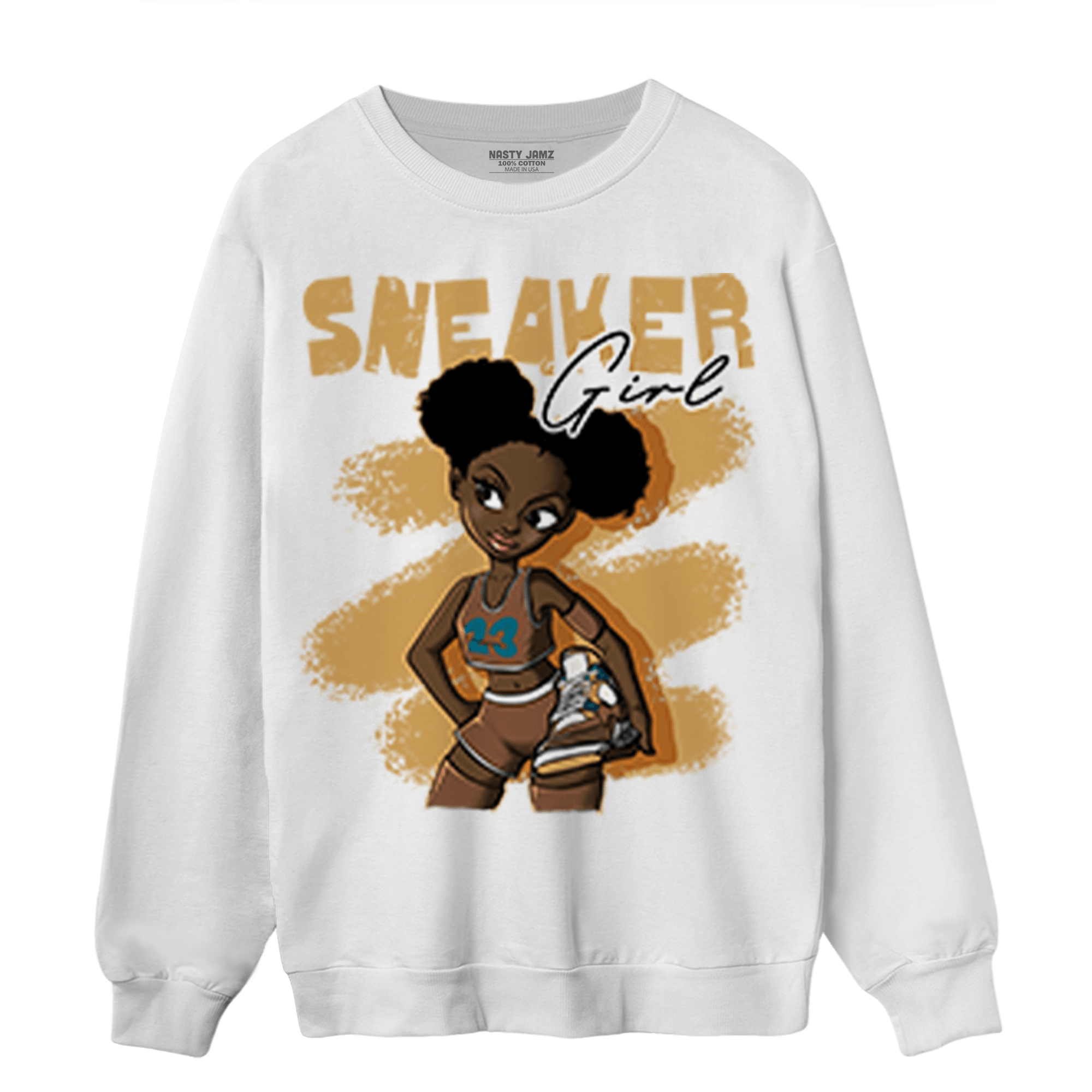 Cacao Wow 4s Sweatshirt Match Black Sneaker Girl - NastyJamz