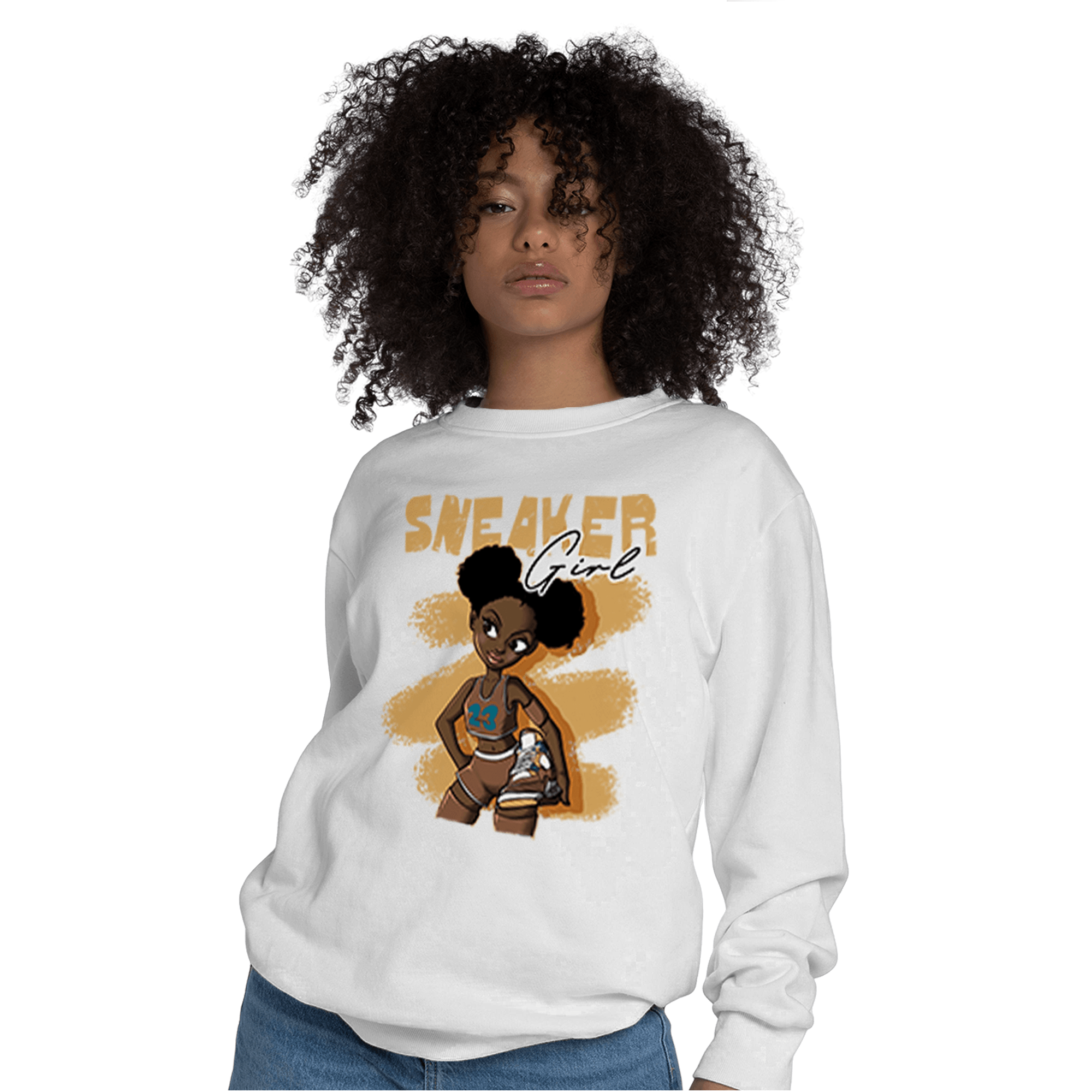Cacao Wow 4s Sweatshirt Match Black Sneaker Girl - NastyJamz