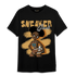 Cacao Wow 4s T Shirt Match Black Sneaker Girl - NastyJamz
