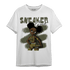 SE Craft Medium Olive 4s T Shirt Match Black Sneaker Girl - NastyJamz
