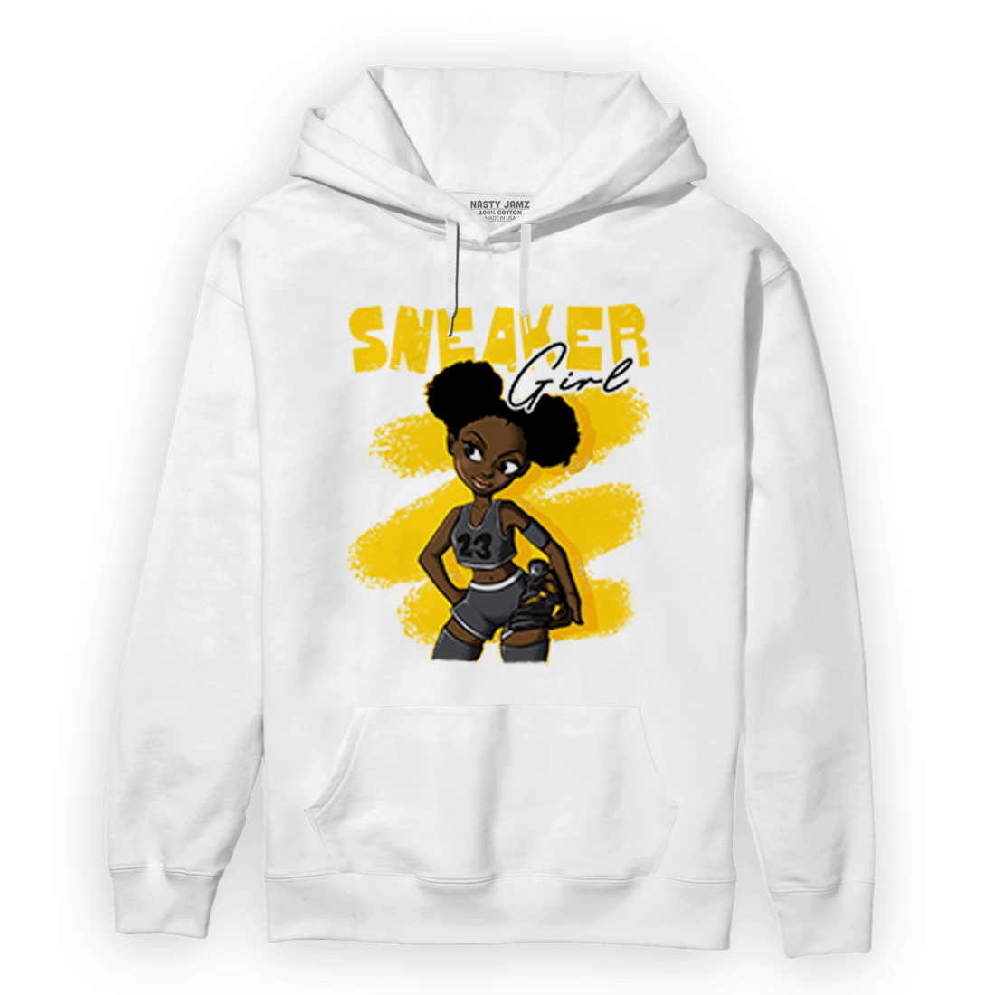 Thunder 4s Hoodie Match Black Sneaker Girl - NastyJamz