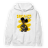 Thunder 4s Hoodie Match Black Sneaker Girl - NastyJamz