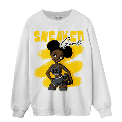 Thunder 4s Sweatshirt Match Black Sneaker Girl - NastyJamz