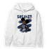 Midnight Navy 5s Hoodie Match Black Sneaker Girl - NastyJamz
