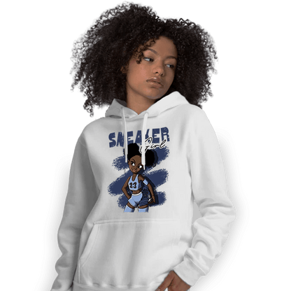 Midnight Navy 5s Hoodie Match Black Sneaker Girl - NastyJamz