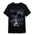 Midnight Navy 5s T Shirt Match Black Sneaker Girl - NastyJamz