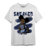 Midnight Navy 5s T Shirt Match Black Sneaker Girl - NastyJamz