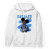 University Blue 5s Hoodie Match Black Sneaker Girl - NastyJamz