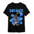 University Blue 5s T Shirt Match Black Sneaker Girl - NastyJamz