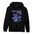 Aqua 6s Hoodie Match Black Sneaker Girl - NastyJamz