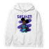 Aqua 6s Hoodie Match Black Sneaker Girl - NastyJamz