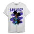 Aqua 6s T Shirt Match Black Sneaker Girl - NastyJamz