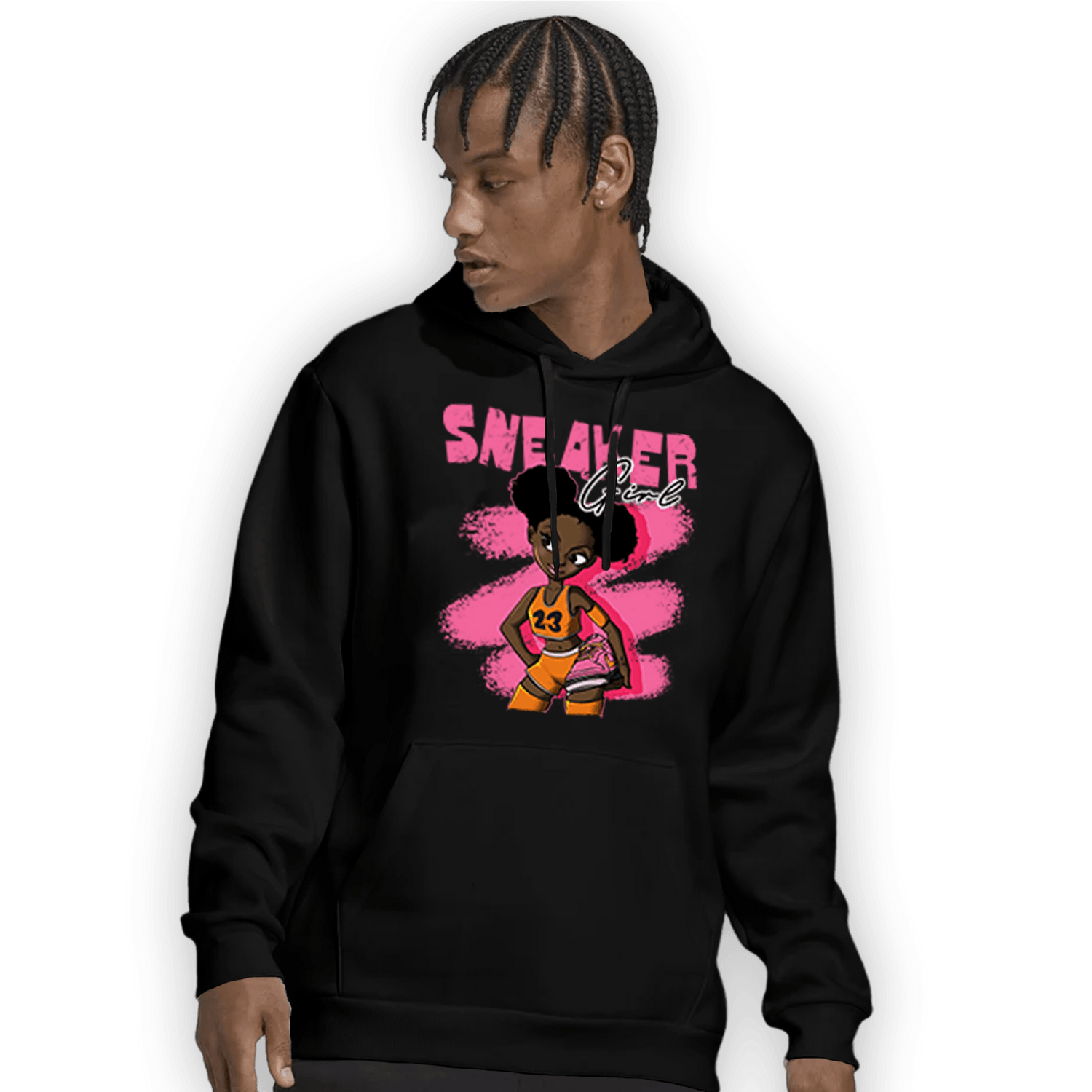 SB Dunk Blossom Hoodie Match Black Sneaker Girl - NastyJamz