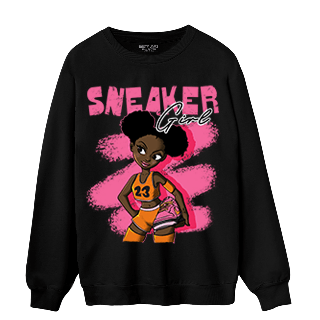 SB Dunk Blossom Sweatshirt Match Black Sneaker Girl - NastyJamz