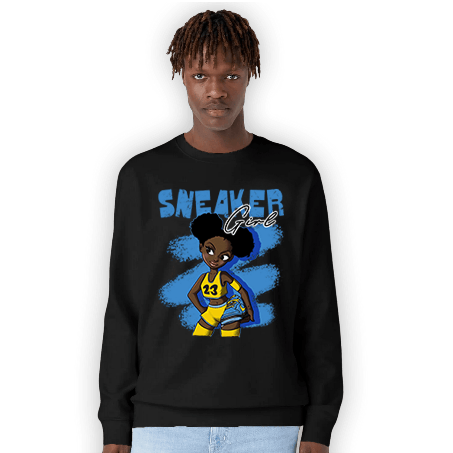 SB Dunk Bubbles Sweatshirt Match Black Sneaker Girl - NastyJamz