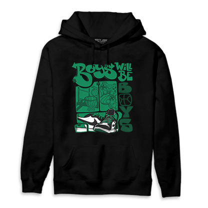 Celtic Lucky Green 1s Hoodie Match Boys Will Be Boys - NastyJamz