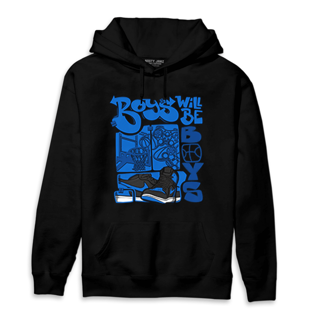 Royal Reimagined 1s Hoodie Match Boys Will Be Boys - NastyJamz