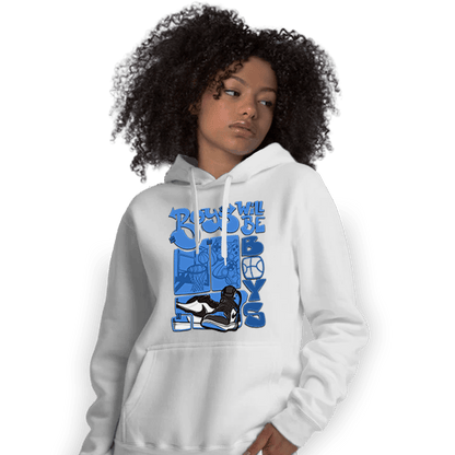 University Blue Toe 1s Hoodie Match Boys Will Be Boys - NastyJamz