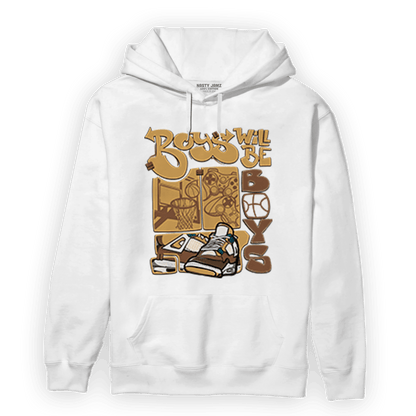 Cacao Wow 4s Hoodie Match Boys Will Be Boys - NastyJamz